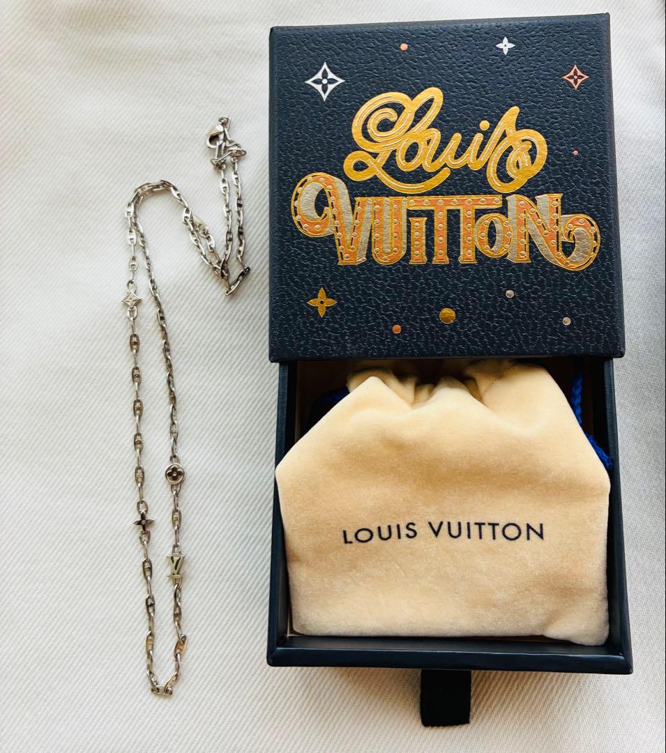 LOUIS VUITTON ルイ・ヴィトン LVスピード チェーン ネックレス