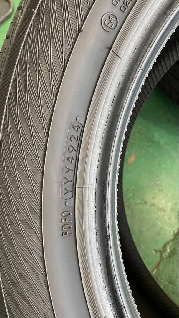 235/55R19 ADVAN dB V552 2024年製バリ山 CX-8
