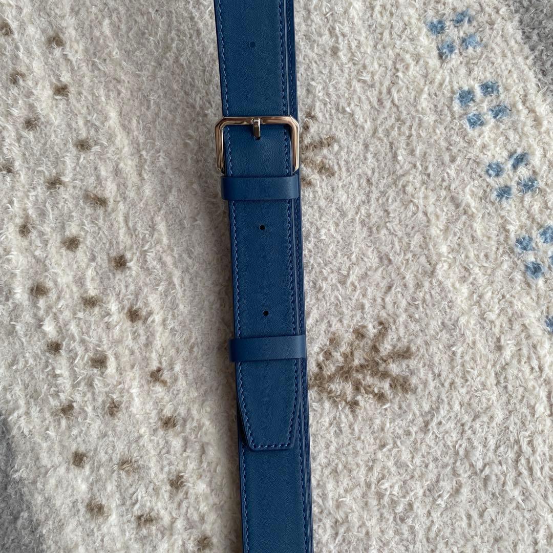 MCM ボストンバッグ 青